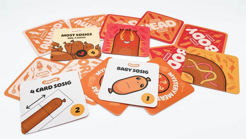 Joking Hazard Sosig Family Friendly Card Game for 2-4 Players, Game for Kids and Adults, Travel Sized...