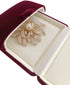 Dark Red Maroon Premium Quality Velvet Jewelry Box Present Case for Brooch Pin Wedding Birthday Present Packaging...