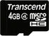 Transcend 4 GB Class 4 microSDHC Flash Memory Card TS4GUSDHC4...