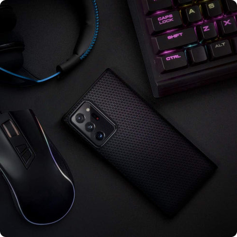 Spigen Liquid Air Designed for Samsung Galaxy Note 20 Ultra 5G Case (2020) - Matte Black...