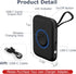 Portable Watch Charger for iPhone 15?5000mAh Travel Wireless Power Bank with USB-C Cable - Keychain Charger Compatible with Apple iwatch 9/8/7/6/5...