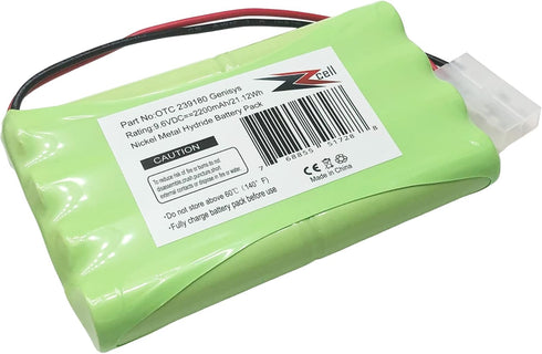 ZZcell® High Capacity Battery Replacement for OTC 239180 Genisys and EVO Scanner Diagnostic Tool 2200mAh...