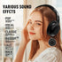 Bluetooth Headphones Over Ear 68H Playtime 6 EQ Wireless Headset with Microphone HiFi Stereo Foldable Lightweight Deep Bass for Travel Home Office...