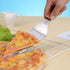 3 pcs/set High-grade Stainless Steel Wooden Handle Frying Shovel Kitchen Dish Pizza Paddle Baking Cake, Cheese and Grill Food...