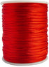 1.5 mm Nylon Satin Cord Beading Braided Thread String for Macrame Bracelets Chinese Knotting,Necklaces,Jewelry Making 109 Yards (Red)...