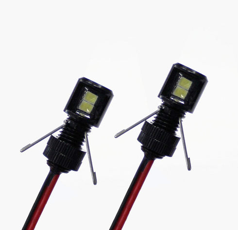 Oznium Side View LED Bolt - 12V LED Side Emitting Light for Bumper, Grille, Cars Interior, Dash, Ambient Lighting, Motorcycle with Aluminum Housin...