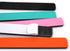 Felt Bulletin Board Bar Strip 0.5 Inch Thick Self-Adhesive Pin Board Bar 13 Inch in Length with 14 Pushpins, 5 Colors Bars...