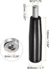 uxcell Revolving Handle Grip, 1Pcs M12x100mm(DxL) Threaded Handwheel Screw Knobs Crank Handle for Industry Lathe Milling Machine...