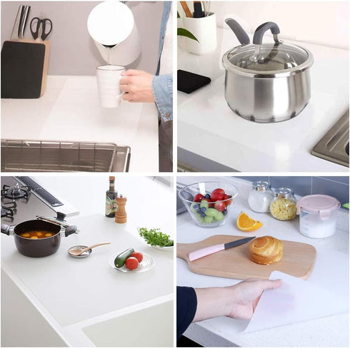 Waterproof Silicone Placemats, Non-Stick Baking Mat, Non-Slip Dining Table Mat for Kids/Baby/Children, Heat Resistant Insulation Countertop Protec...