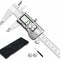 Digital Caliper, Caliper Measuring Tool with Stainless Steel, Electronic Micrometer Caliper with Large LCD Screen, Auto-Off Feature, Inch and Mill...