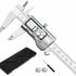 Digital Caliper, Caliper Measuring Tool with Stainless Steel, Electronic Micrometer Caliper with Large LCD Screen, Auto-Off Feature, Inch and Mill...