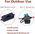 SAE to Battery Alligator Clip - 12V SAE 2Pin Quick Disconnect Cable 10ft SAE to Battery Clamp Cord 15A Fuse (10FT)...