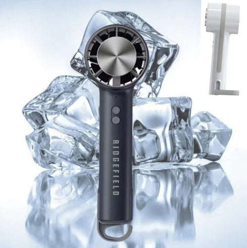 Portable Handheld mini fan, ice cooling fan, 3 IN 1 - Easy to use, desk fan, make up fan, travel and outdoor fan, small pocket fan, summer gift fo...