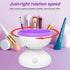 Purple Electric Makeup Brush Cleaner Machine, Windspeed Silicone Brush Cleaner Machine Beauty Blender Cleanser For Beauty Makeup Brushes, Christma...