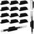 Rainmae 12 Pack Pen Holder Silicone, Adhesive Pen Holder for Desk, Single Pen Holder for Desk Accessories Teacher Supplies Bulletin Board Clipboar...