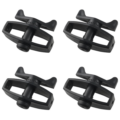 Electric Fence Tightener ZZLZX 4PCS Black in line Tensioner, Wire Tensioner Portable Tape Tighteners...