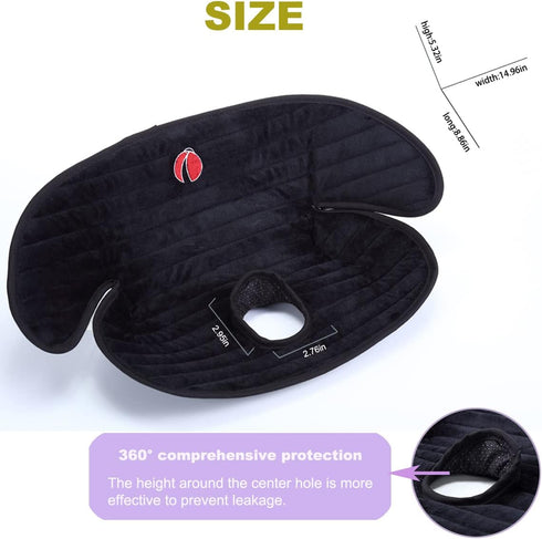 Baby Piddle Pad Car Seat Liner,Potty Training car seat Protector with Waterproof Liner for Child Safety Car Seat Stroller and Dinner Chair,Machine...