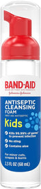 Band-Aid Brand First Aid Antiseptic Cleansing Foam for Kids, 2.3 fl. Oz...