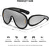 Trendy Wave Mask Sunglasses for Women Men Oversized Shield Sun Glasses Fashion Designer Style...