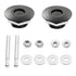 STETION Quick Release Latch License Plate Lock Clip 1.25" Diameter Aluminum Alloy Car Hood Pins Lock Clip Kit for Bumper Hood License Plate (2 Pac...