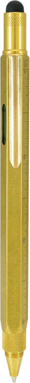 MONTEVERDE USA Tool Ballpoint Pen - Solid Brass - Luxury Case, an ideal gift for both Men and Women, thoughtful present suits business and special...