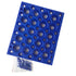 50 Well Orange ?Blue Centrifuge Tube Rack for 10ml/15ml/50ml(Two Packs) (Orange/Blue)...