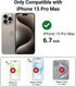 JINTONG 5 Pack Tempered Glass Screen Protector for iPhone 15 Pro Max (6.7 Inch) Tempered-Glass Film with Bubble Free Easy Installation Tool, Scrat...