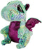 Beanie Baby Cinder Green Dinosaur Animal Plush (6inch)...