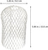 Angoily 2pcs Gutter Anti-leaf Down Silver Guard, & Guards Guard for Spout Protector Sundries Expandable Screens Aluminum Gutters and Sieve Straine...