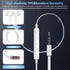Wired Earbuds with Microphone,HiFi Stereo Wired Headphones,Wired Earphones in Ear Headphones,Earphone with Noise Isolating,Compatible with iPhone,...