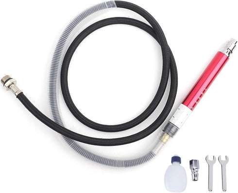 Pencil Grinder, Pneumatic Grinding Machine Set 90i / min Air Micro Die Grinder with High?Speed Rotation for Accurate Grinding...