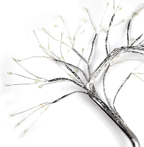 Lake Industries 20" LED Firefly Tree Lights | Bonsai - Bedroom, Desk Top, Table Lamp Decoration | USB/Battery Operated | Touch Switch | DIY Adjust...