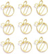 50Pieces Orange Shape Paper Clips Cute Fruit Bookmark Paperclips with Box for Home Office Supplies Document Organizing...