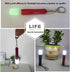Bright Keychain flashlight K1,high bright 150 lumens,as small flashlight lantern camp lamp light,waterproof torch for EDC,reading,sleep,dog walkin...