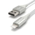 Amazon Basics USB-A to Lightning Charger Cable, Nylon Braided Cord, MFi Certified Charger for Apple iPhone 14 13 12 11 X Xs Pro, Pro Max, Plus, iP...