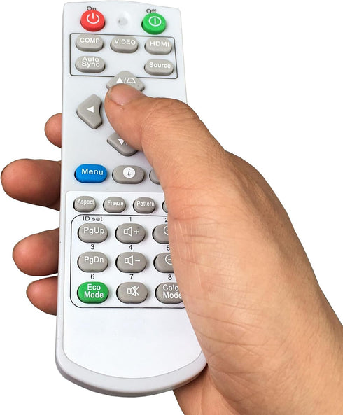 A-00010190 Replacement Projector Remote Control for ViewSonic LS921WU, PG603W, PG603X, PG605X, PG701WU, PG703W, PG703X, PG705HD, PG705WU, PG706HD,...