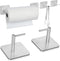 Magnetic Paper Towel Holders Heavy Duty Steel Brushed Holder with Strong Magnetic Backing - Fit for Large Paper Towels or Use as Hook - for Kitche...