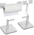 Magnetic Paper Towel Holders Heavy Duty Steel Brushed Holder with Strong Magnetic Backing - Fit for Large Paper Towels or Use as Hook - for Kitche...