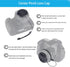 Veatree 67mm Lens Hood Set, Collapsible Rubber Lens Hood with Filter Thread + Reversible Tulip Flower Lens Hood + Center Pinch Lens Cap + Microfib...