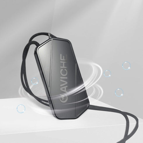 M1 Necklace Wearable Mini Personal with USB | Black M1V2.1...