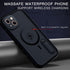 Compatible with iPhone 13 Waterproof Case, Magnetic Case Work with MagSafe Charging, Full Body Rugged Case with Built-in Screen Protector Military...