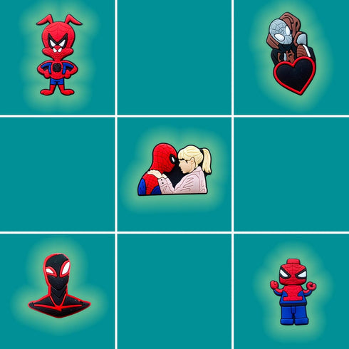 30Pcs Superhero Charms for Shoe, Cartoon Hero Shoe Charms for Clogs Sandals Decoration...