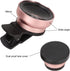 2 in 1 Cell Phone Lens Kit, 0.45X Wide Angle 12.5X Macro Phone Camera Lens, Professional Cell Phone Lens with Clip, Detachable HD Lens with Storag...