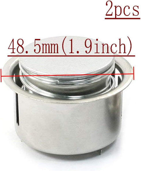 Round Magnetic Center Thermostat Sensor for Electric Rice Cooker Silver Tone 2PCS...