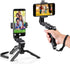 Zeadio Mini Smartphone Tripod Grip Stabilizer, Desktop Tabletop Stand Tripod with Phone Holder?Fits for All iPhone and Android Smartphones...