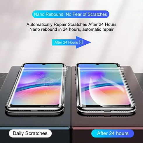 [2 Pack Hydrogel Screen Protector for Samsung Galaxy A15 4G / 5G, Upgraded High Sensitivity Non-breakable Flexible TPU Screen Protector [Bubble Fr...
