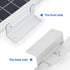 ECO-WORTHY 2 Pack Solar Panel Roof Mounting Aluminum Z Bracket Sets with Nuts and Bolts for RV, Boat, Roof and Other Off Gird Roof Installation(Z ...
