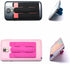 Card Holder with Cell Phone Stand,Stick-on Silicon Rubber Smartphone Sleeve Support Wallet(6pcs)...