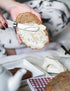 2 Pack Stainless Steel Butter Spreader Knife, Butter Knife with White Porcelain Handle, Cheese Butter Spreader Knives for Kitchen...