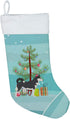 Caroline's Treasures BB2998CS Siberian Husky Merry Christmas Tree Christmas Stocking Fireplace Hanging Stockings Christmas Season Party Decor Fami...